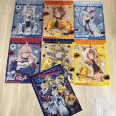 ウマ娘シンデレラグレイ オリジナルクリアファイル　全7種セット