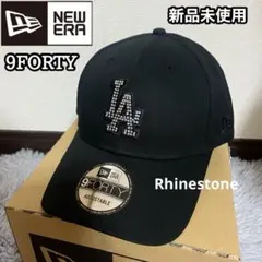ニューエラ キャップ 9FORTY 帽子 LA ドジャース ラインストーン