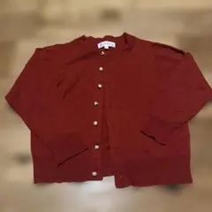 ROPE PICNIC 赤 カーディガン 110サイズ