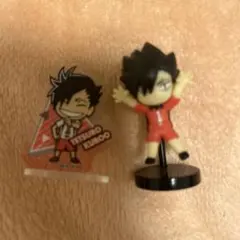 黒尾鉄朗 チビキャラフィギュア チョコエッグ ハイキュー