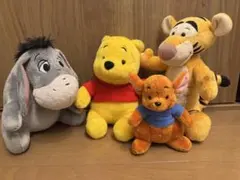イーヨー プーさん ティガー ルー ぬいぐるみセット