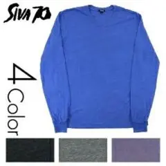 シヴァー70 Vネック L/S Tee フレンチブルー/L (SIVA 70)