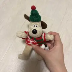 グルミット ぬいぐるみ キーホルダー クリスマス
