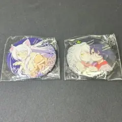 アイカツスターズ ガラポン ライブペインティング 缶バッジ 白銀リリィ