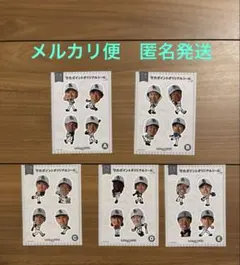 ソフトバンクホークス　タカポイント交換限定オリジナルシール　全5種類のサムネイル