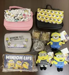 ミニオン まとめ売り ショルダーバッグ マスコット 長財布 子供