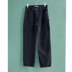 Levi's リーバイス　ブラックデニム W25 L29のサムネイル