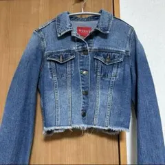 GUESS クロップドデニムジャケット