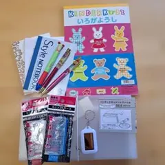 【商品追加し値下げしました】文房具色々とソーラーライトキーホルダーセット