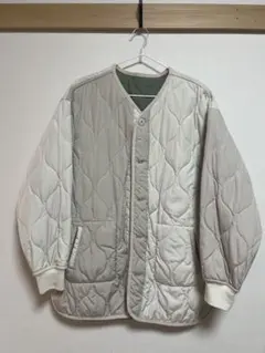 リバーシブルキルティングジャケット