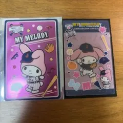 タイトーくじ 侍ジャパン サンリオ Ｇ賞 クリアカード マイメロディ