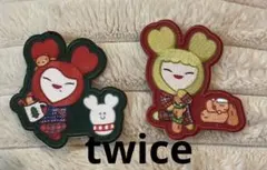 TWICE　ランダムワッペンステッカー