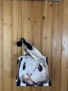 あちゃちゅむ　ウサギ　 ショルダーバッグのサムネイル