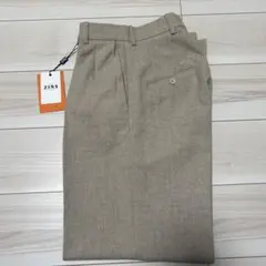 ベルナールザンス レーヨンリネンスラックス パンツ イエロー 42 H8