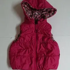 KP 中綿ベスト リバーシブル 80㎝