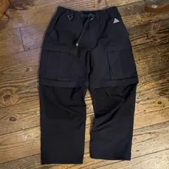 NIKE ACG / スミスサミット 2way カーゴパンツ ブラック XL - メルカリ