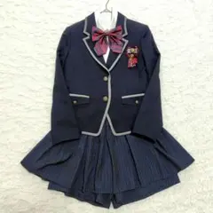 美品】ピンクラテ 卒服 フォーマル3点セット 160 女の子 金ボタン