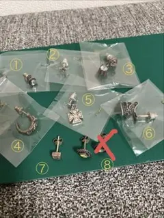 バラ売り 1点〜 ピアス シルバー 925 SILVER まとめ売り 未使用あり