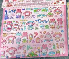 マイメロ ぷくぷくシール シール マイメロディ ぷっくり サンリオ 立体