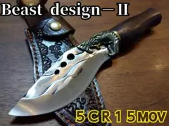 ⭐️ビーストデザイン−Ⅱ キャンプ 釣り 登山 アウトドア サバイバルナイフ