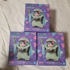 1個売り可能　初音ミク　ザクぐるみ　フィギュア　3個