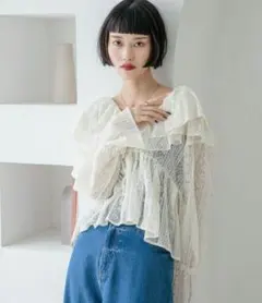 【新品】ローリーズファーム　アソートフリルブラウス