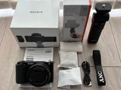 SONY ZV-E10L パワーズームレンズキット シューティンググリップ付のサムネイル