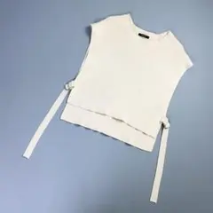 ジャーナルスタンダード コットンリリーベスト アイボリー サイズF*ND80