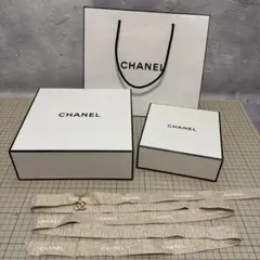 CHANEL ギフトボックス・ショッピングバッグ・リボンセット
