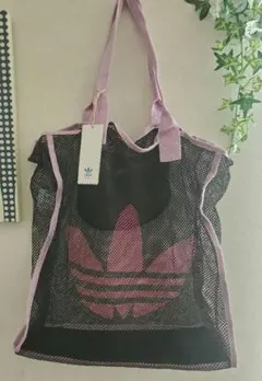 adidas　メッシュトートバック　海　プール 未使用　タグ付きのサムネイル