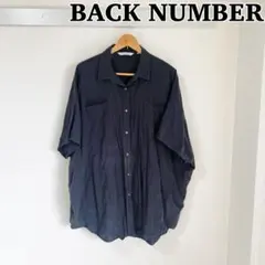 BACK NUMBER バックナンバー　ポンチョシルエット半袖チュニックシャツのサムネイル