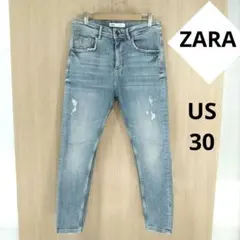 ZARA ライトブルー スキニーデニムUSA30