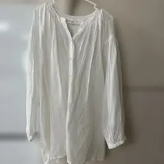 cocaホワイト オーバーサイズ シャツ M