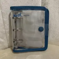 kept ミニバインダー 3穴 インディゴブルー