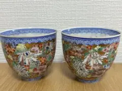 景徳鎮☆中国名瓷 高級湯呑み ペアセット - メルカリ