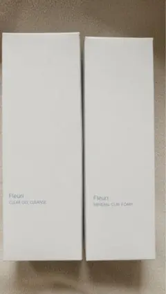 Fleuri クリアゲルクレンズ ミネラルクレイフォーム 2点セットのサムネイル