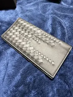 BOTTEGA VENETA 黒　長財布