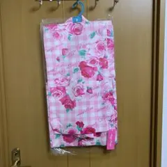 メゾピアノ　花柄 浴衣 115〜125cm 綿100%