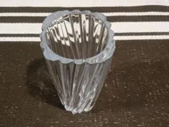 Cristal d'Arques 25cm クリスタル 花瓶 フランス製