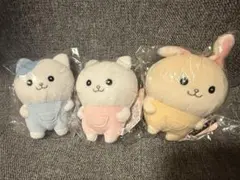 ちいかわ ぽてたまぬいぐるみ なんか似てるの　3点セット