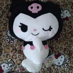 クロミ ぬいぐるみ 大きめ 黒白