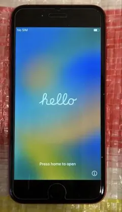 iPhone se2 64GB simフリー レッド
