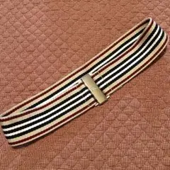 小物 Burberry Blue Label Logo Gold chain belt Leather belt Burberry Blue size 95 cm in Leather - 47017864