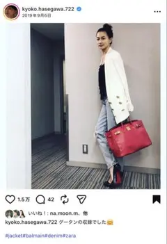 長谷川京子さん　着用のサムネイル