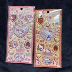ハローキティ マイメロディ ジュエルシール