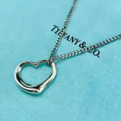 Tiffany & Co. ティファニー ネックレス オープンハート トップ_2