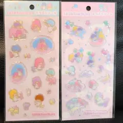 【キキララ シールセット】サンリオ リトルツインスターズ キラぷくシール