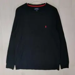 Polo Ralph Lauren ポニーロゴ サーマル 長袖Tシャツ XL 黒