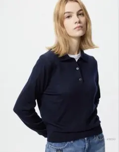 購入未定のいいねはお控下さい！ ユニクロメリノポロセーター