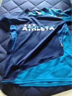 練習着　ウェア上下セット　青　150cm